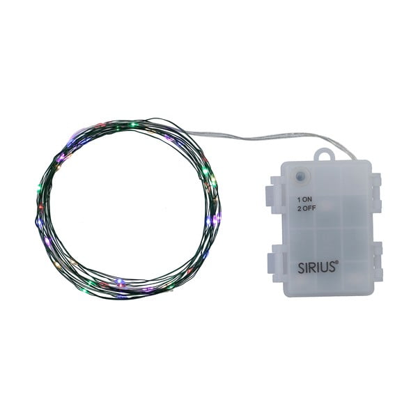 Catena luminosa 40 lampadine lunghezza 390 cm Knirke - Sirius