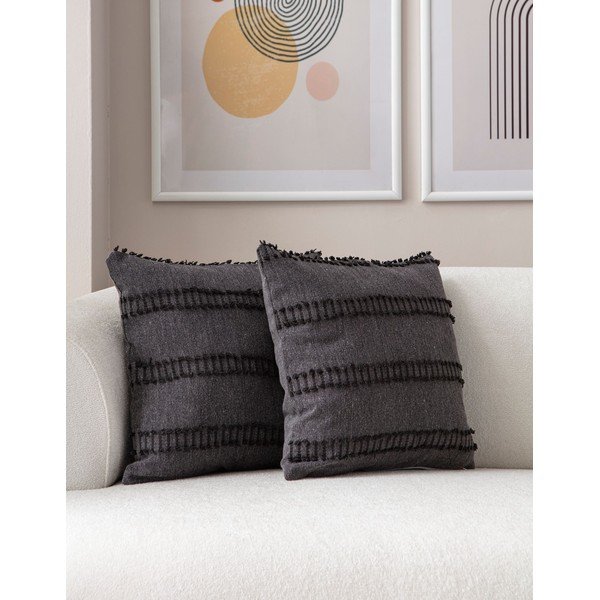 Federe decorative in set 2 pz 43x43 cm Tuffet – Mioli Decor-image-2