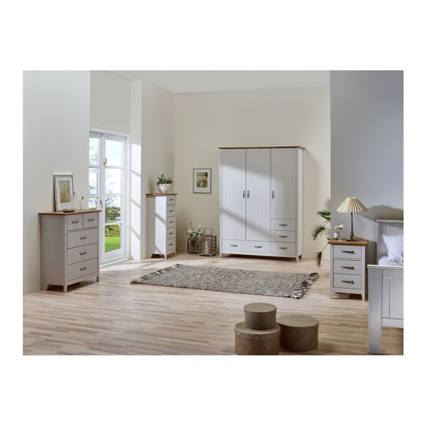 Armadio bianco , 192 x 142 cm Norfolk - Steens-image-3