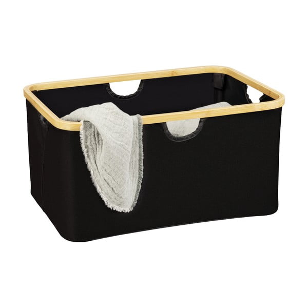 Cesto portabiancheria in tessuto 32 l Ecori - Wenko-image-3