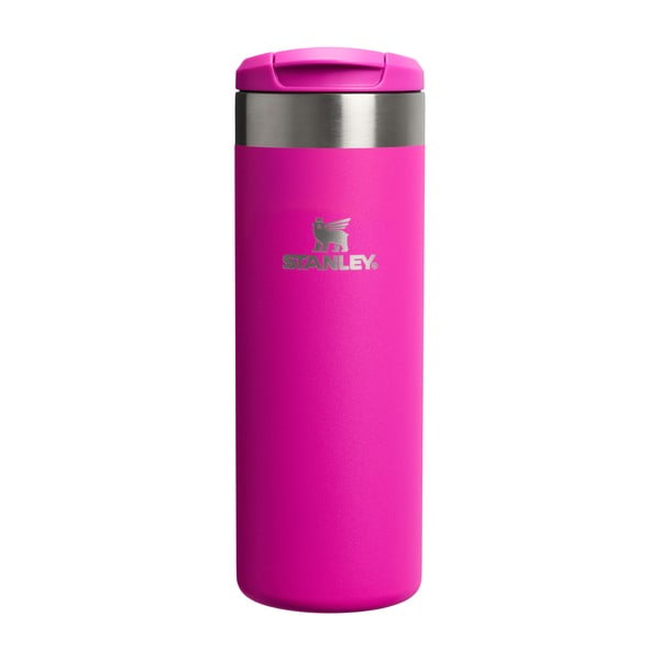 Tazza termica rosa in acciaio inox 470 ml AeroLight™ Transit Mug Violet Blossom – Stanley