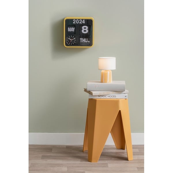 Sgabello color senape in plastica Cherish – Leitmotiv-image-3