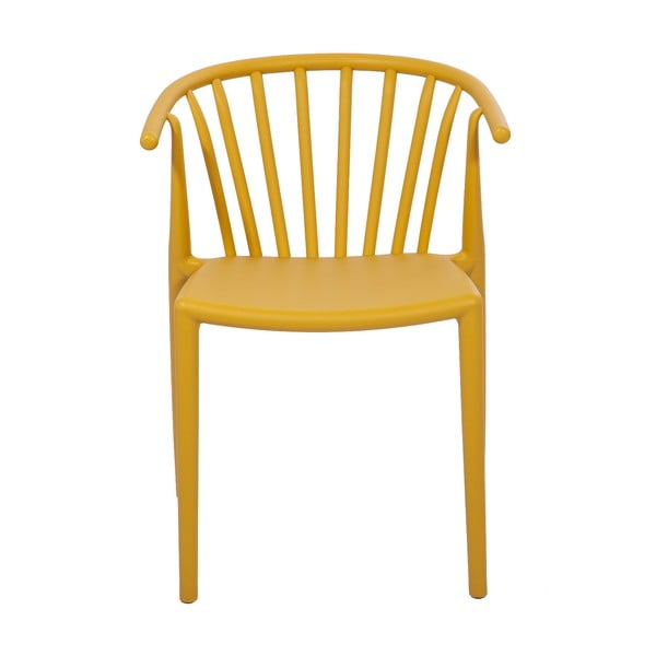 Sedia da giardino gialla Capri - Bonami Essentials-image-2