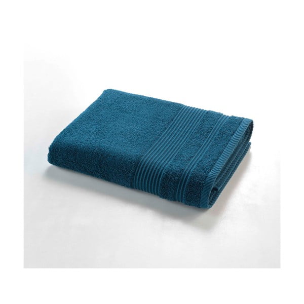 Asciugamano in spugna di cotone blu scuro 70x130 cm Tendresse - douceur d'intérieur