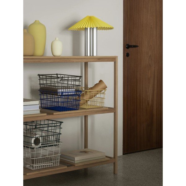 Cesto con filo metallico in metallo 29x21x14 cm Kago S – Blomus-image-3