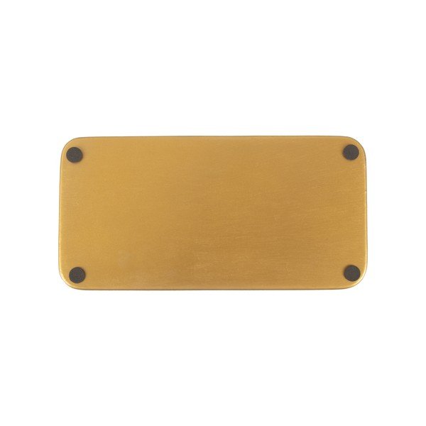 Vassoio decorativo in metallo 12,5x25 cm Festive - PT LIVING-image-1