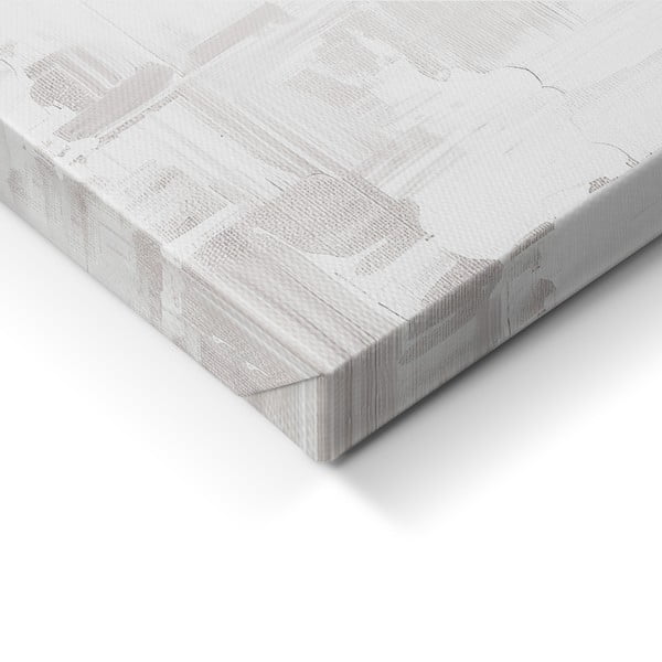 Quadro con elementi dipinti a mano 70x100 cm Cityscape – Styler-image-3