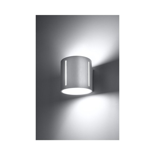 Lampada da parete bianca Vulco - Sollux-image-4