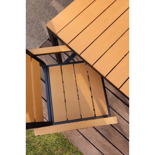 Set bar da giardino in colore naturale per 4 persone Nova - Bonami Selection-image-3