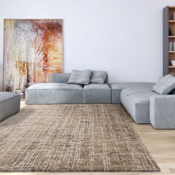 Tappeto beige 80x150 cm Kuza - Asiatic Carpets-image-1