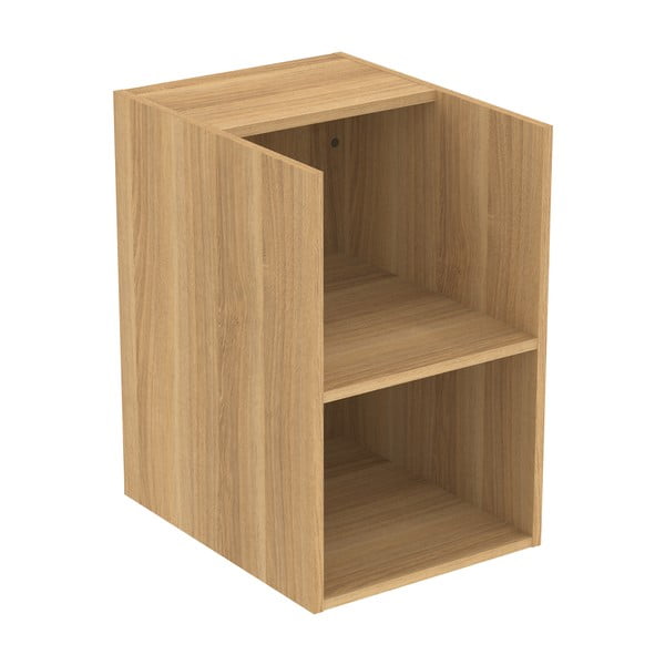 Mobile bagno basso a sospensione in rovere naturale 40x63 cm i.Life B - Ideal Standard-image-1