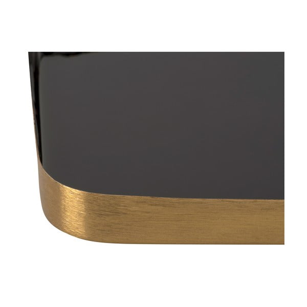 Vassoio in metallo nero e oro Festive, 13 x 25 cm - PT LIVING-image-3