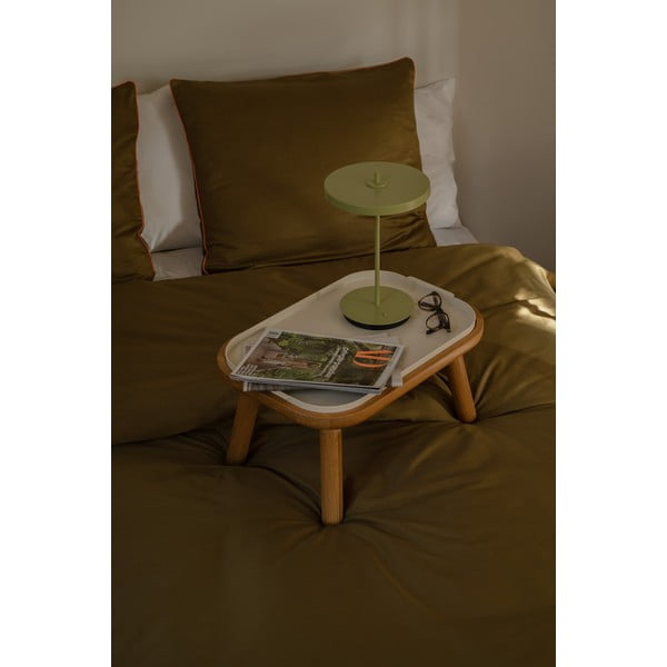 Lampada da tavolo LED verde in metallo con paralume in metallo (altezza totale 31 cm) Asteria Move – UMAGE-image-4