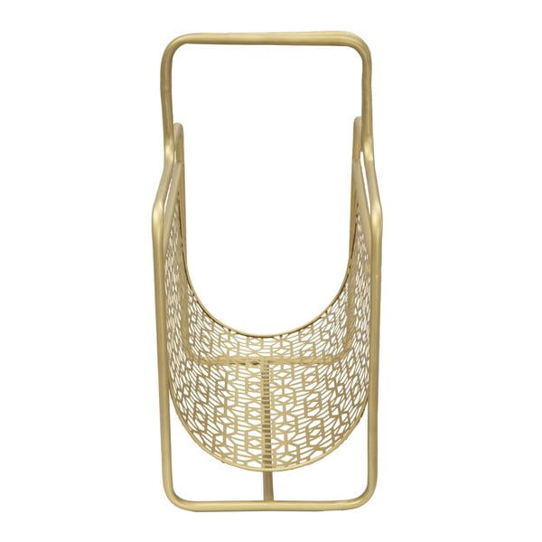 Portariviste in metallo color oro Trivola Glam - Mauro Ferretti-image-2