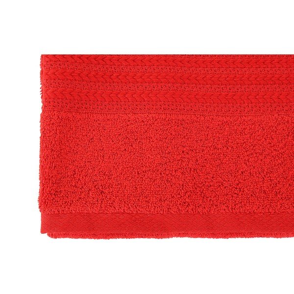 Set di 2 asciugamani in cotone rosso Cift Red - Foutastic-image-3