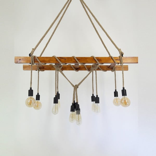 Lampada da soffitto in pino massiccio Merdiven - All Design-image-4