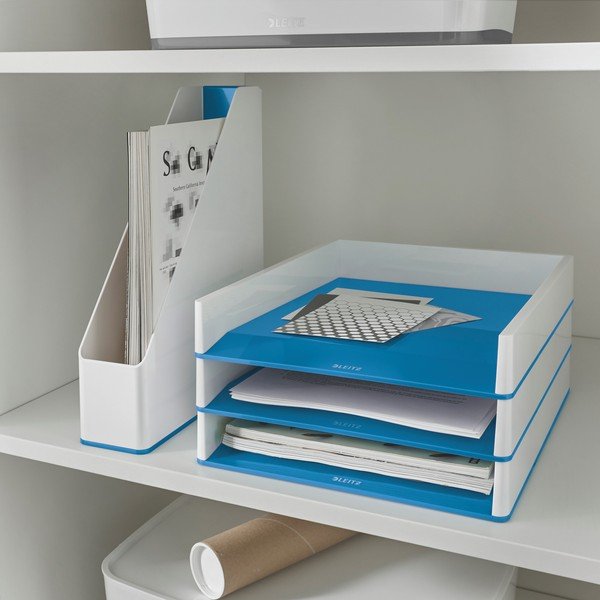 Portadocumenti bianco e blu WOW - Leitz-image-1