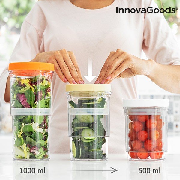 Contenitori regolabili , 3 pezzi - InnovaGoods-image-2