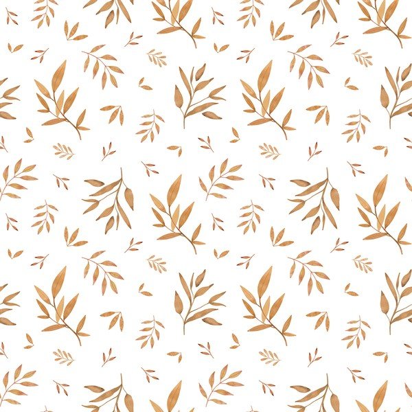 Carta da parati per bambini 10 m x 50 cm Foliage - Lilipinso