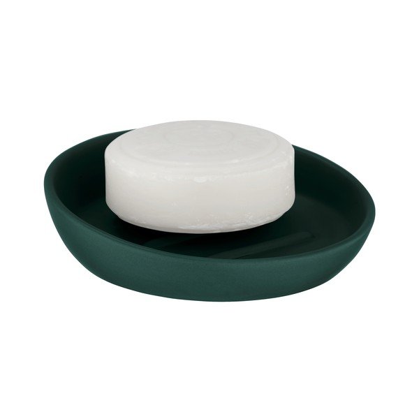 Portasapone in ceramica verde Badi - Wenko-image-1