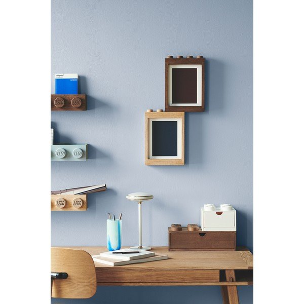 Cornice per foto in legno di quercia Wood - LEGO®-image-1