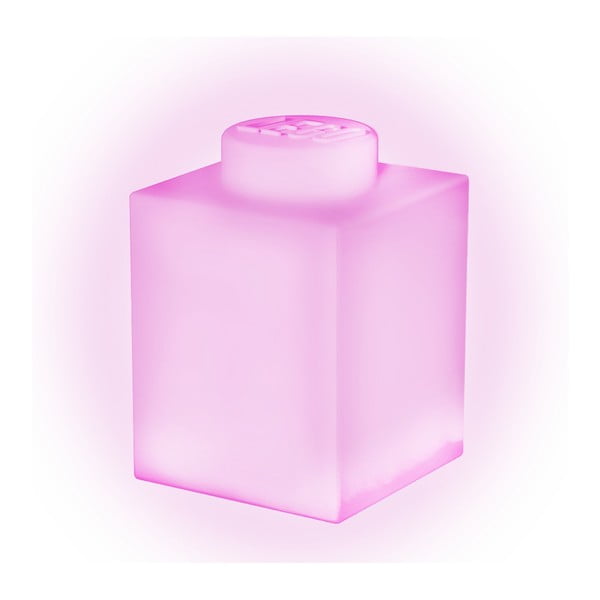 Luce notturna in silicone rosa Brick Classic - LEGO®-image-1