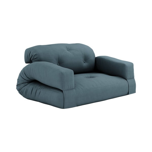 Divano letto blu 140 cm Hippo - Karup Design