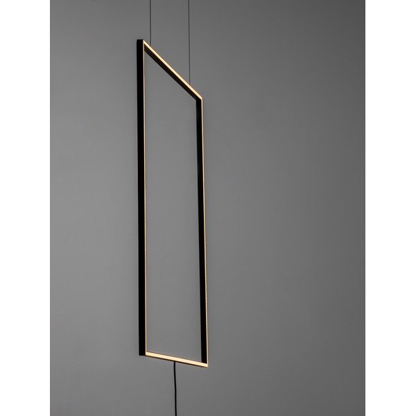 Lampada da terra LED nera opaca in metallo (altezza totale 392 cm) Dahlia – Nova Luce-image-3