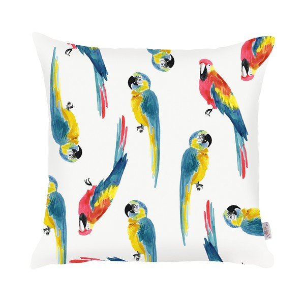 Federa per cuscino Mike & Co. NEW YORK Motivo pappagalli, 43 x 43 cm - Mike & Co. NEW YORK