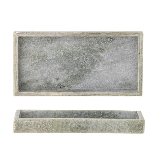 Vassoio decorativo in marmo 25,5x12,5 cm Majsa - Bloomingville-image-3