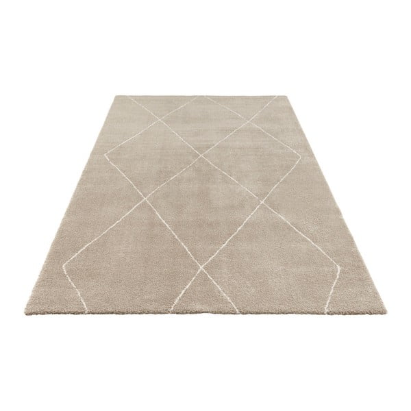 Tappeto beige e crema Massy, 200 x 290 cm Glow - Elle Decoration-image-3