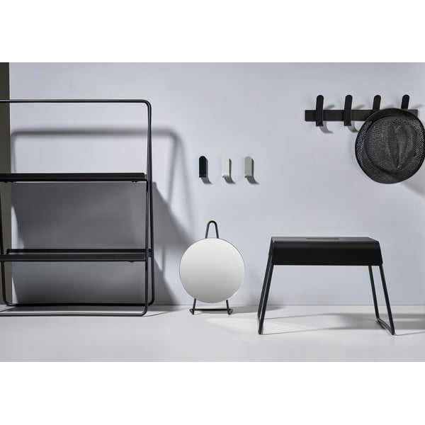 Scaffale in metallo nero 53x75 cm A-Table - Zone-image-1