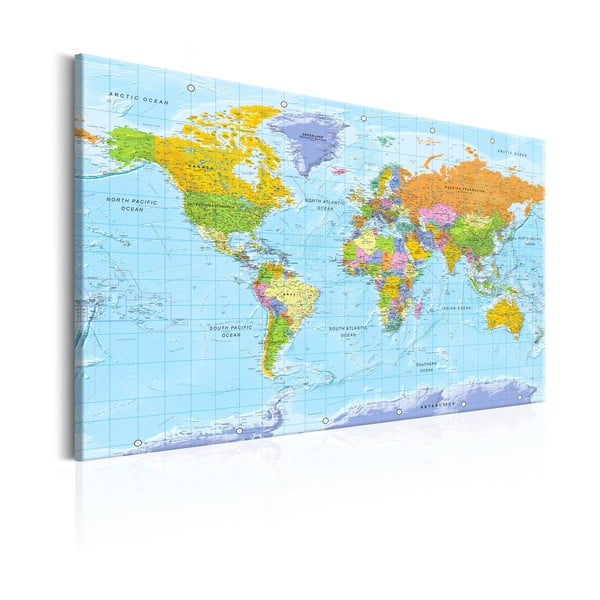 Bimago Mappamondo da parete , 90 x 60 cm Orbis Terrarum - Artgeist-image-2