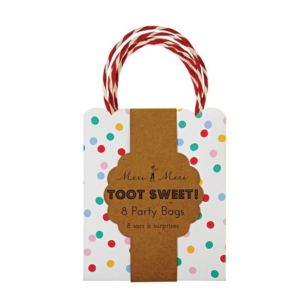 Sacchetti regalo in set da 8 pezzi 13x8 cm Spotty - Meri Meri-image-2