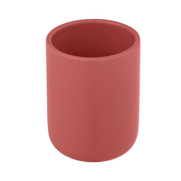 Tazza in ceramica rossa per spazzolini da denti Olinda - Allstar-image-1