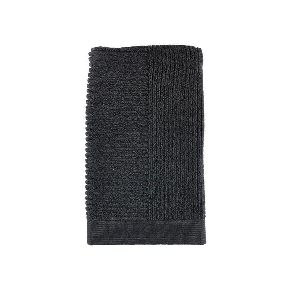 Asciugamano nero Semplice, 50 x 100 cm - Zone