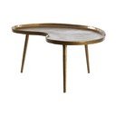 Tavolino da salotto in metallo 60x80 cm Lienz - Light & Living