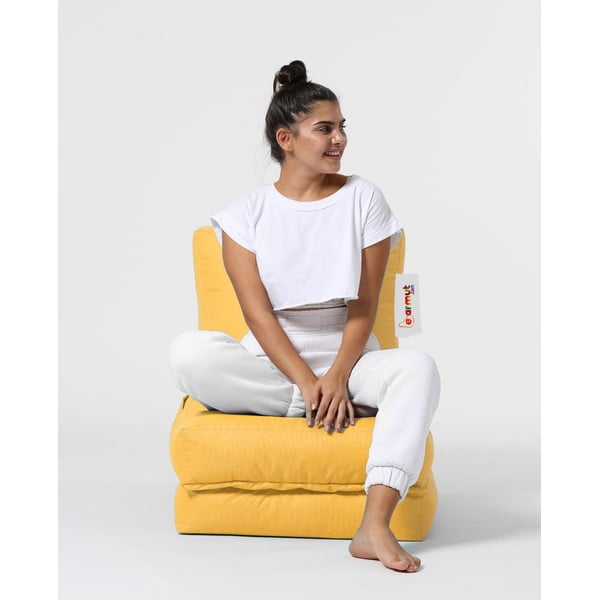 Borsa gialla per sedersi Siesta - Floriane Garden-image-1