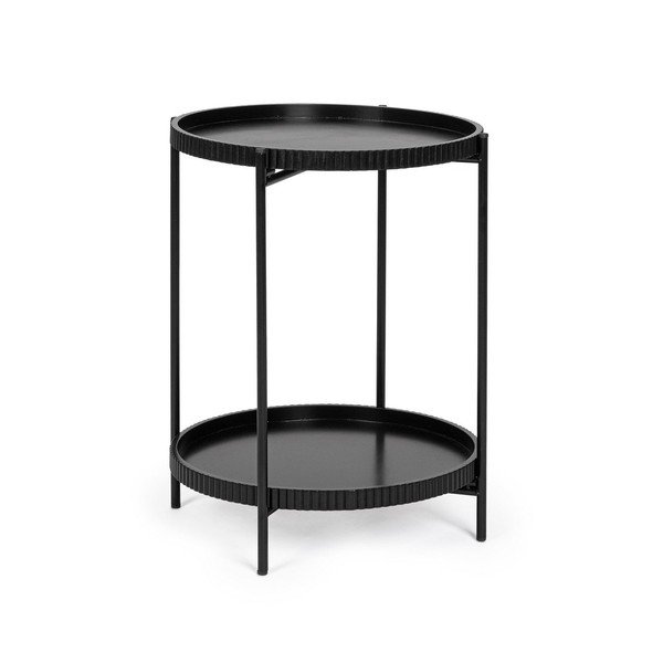 Tavolino rotondo in metallo ø 42 cm Herdys – Yes Everyday