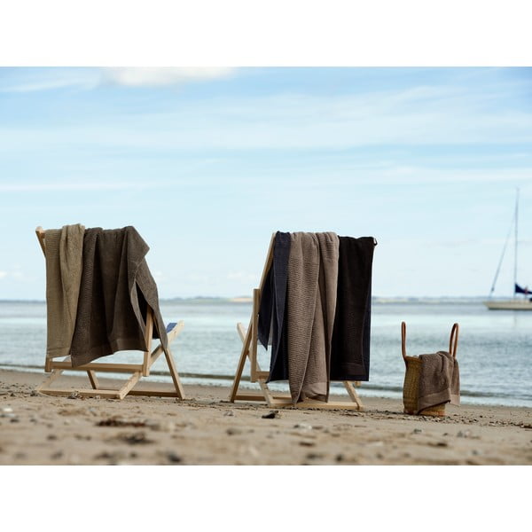 Telo da bagno blu scuro, 70 x 140 cm Classic - Zone-image-3