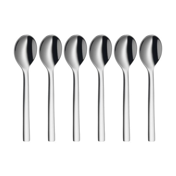Set di 6 cucchiaini da caffè espresso in acciaio inox Nuova - WMF-image-1