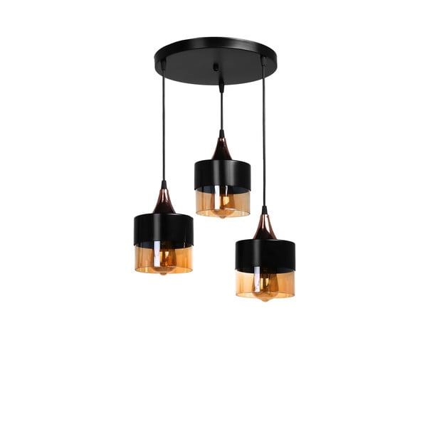 Lampadario nero ø 30 cm Sahra – Opviq lights