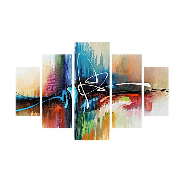 Quadro 5 pezzi Lydia - Wallity
