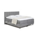 Letto boxspring grigio con contenitore 180x200 cm Elva Bold Line – Bonami Selection