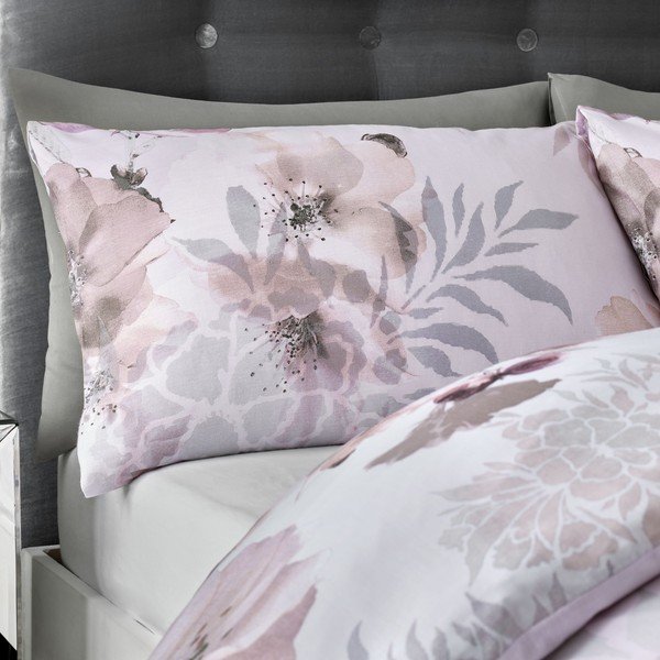 Biancheria da letto rosa , 200 x 200 cm Dramatic Floral - Catherine Lansfield-image-2