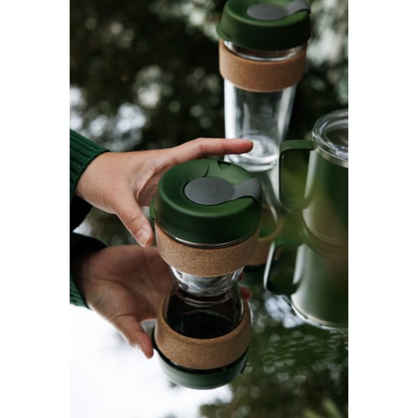 Tazza da viaggio verde 454 ml Brew Cork Pine L - KeepCup-image-2