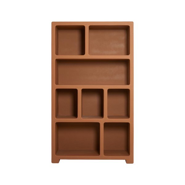 Scaffale color terracotta 110x190x35 cm Nahua – Light & Living-image-2
