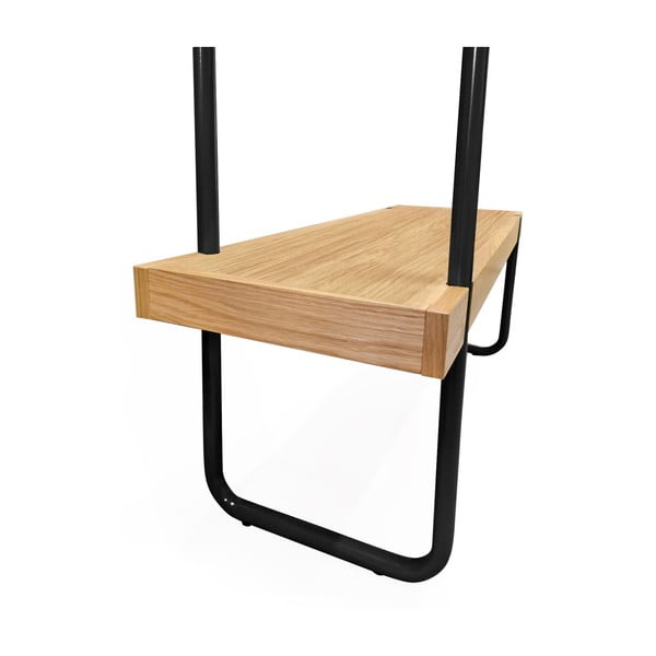 Set di panca e appendiabiti con struttura in acciaio Ben - Woodman-image-3