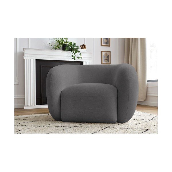 Poltrona in grigio scuro Celine – Bobochic Paris-image-1