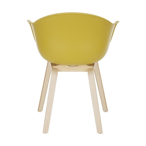 Sedia gialla Claire - Westwing Collection-image-4